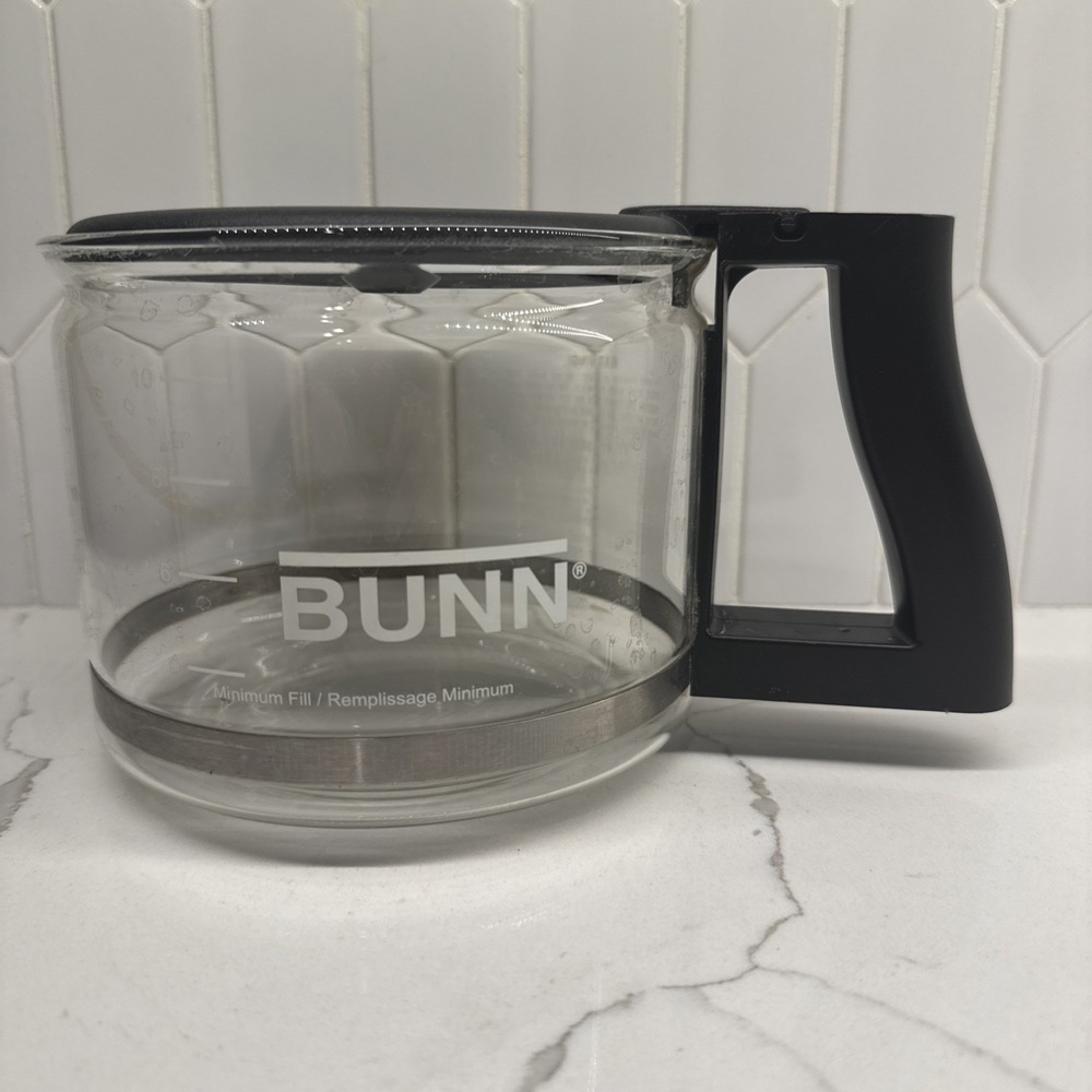 Bunn Coffee Maker 10 Cup Black Replacement Glass Carafe Decanter Drip Coffee Pot